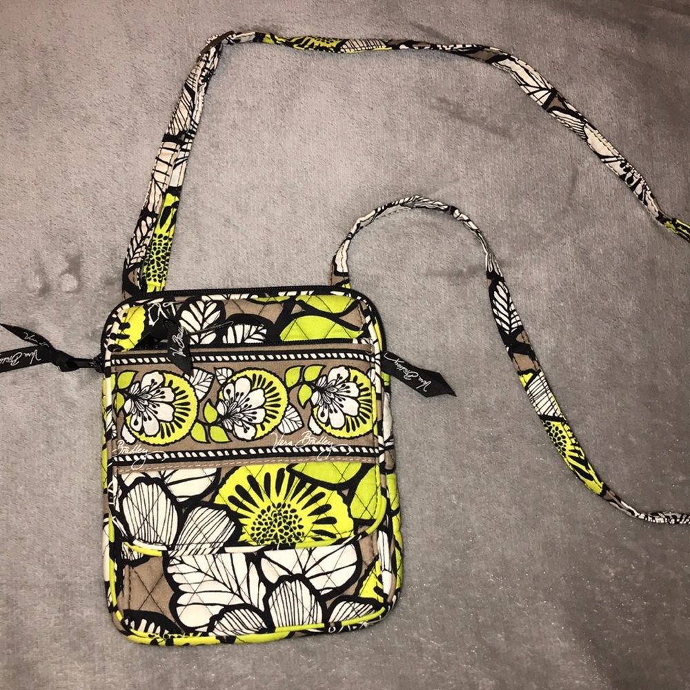 Vera Bradley Citron cross body purse